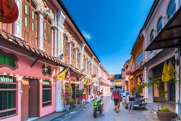 Phuket Town - City center with commercial and residential real estate